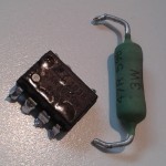 blown link Switch LNK 304GN and 47R Resistor