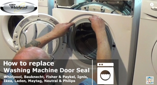 How to Replace Whirlpool washing Machine Door Seal