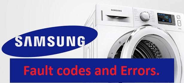 Samsung Washing Machine Fault Codes & Washer Dryer Models