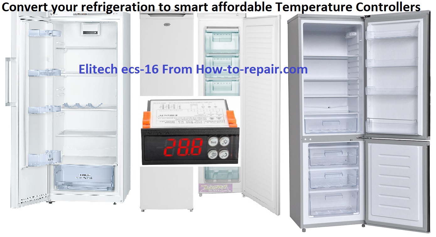 How to Program elitech ecs 16 digital temperature controller for Fridges and freezers