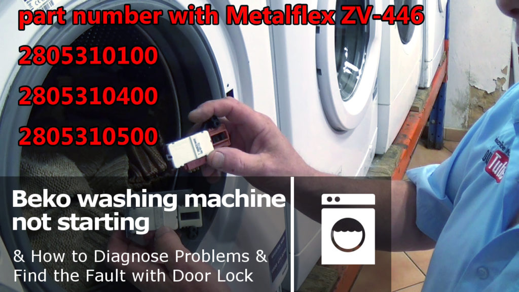 Beko 2805310400 Ise Washing Machine Door Interlock Switch 