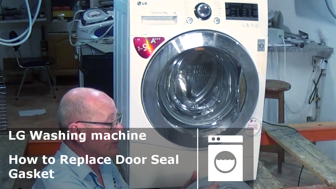 How To Replace LG Washing Machine Door Seal Gasket