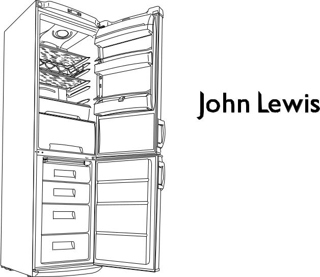 John Lewis JLFFW2005 Frost Free Fridge Freezer – Fridge warm freezer cold