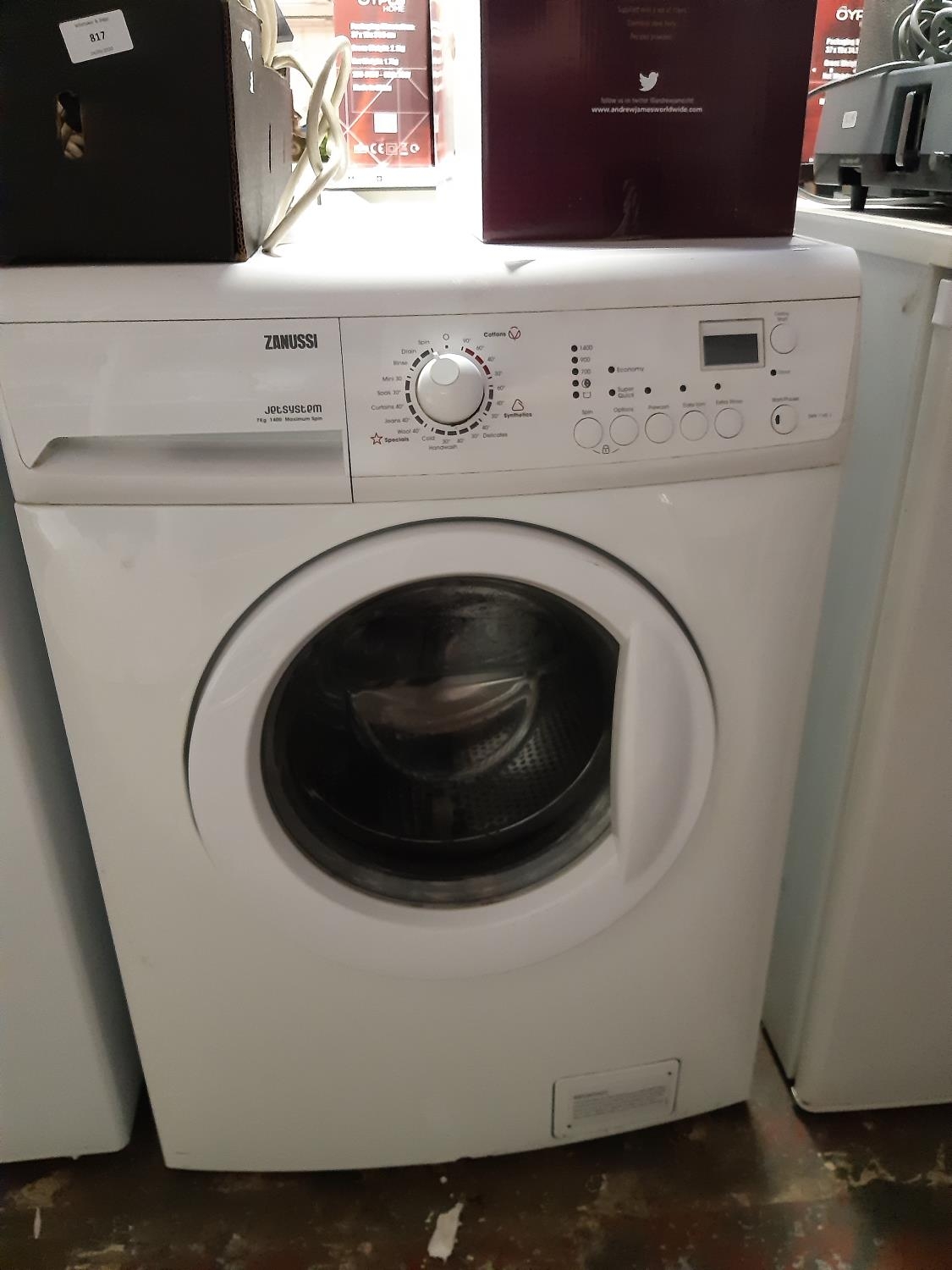 Zanussi Washing Machine ZWH7142J Can´t lock the door