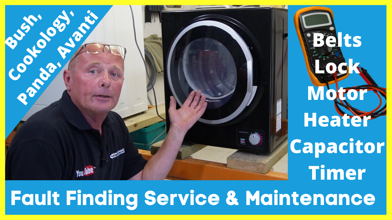 Bush & Cookology Compact tumble dryer Fault Finding Service & Maintenance