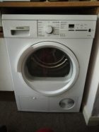 Faulty tumble dryer Siemens WT46E389GB not heating or turning