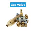 Gas hob stove top valve