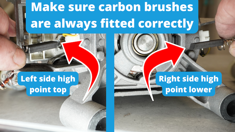 Washing Machine Carbon Brushes - Advice & Fitting
