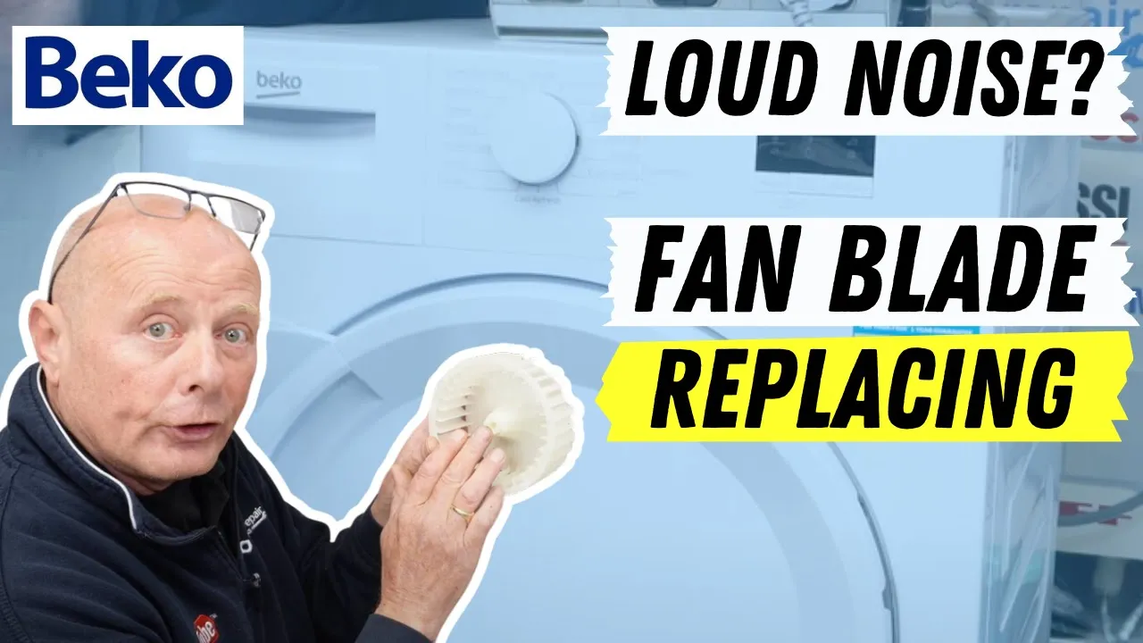 Beko Condenser Tumble Dryer Making Squeaking Noise | How to Check & Replace Fan Blades?