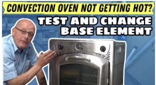 Convection Oven Not Heating? How To Test & Replace Elements?