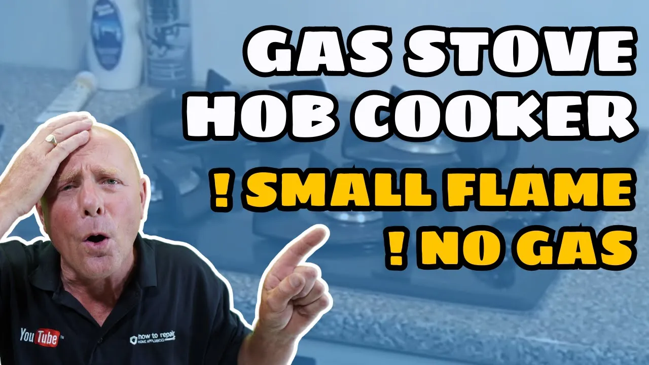 How To Clean The Blocked Gas Hob Burners? | No Gas Or Small Flame On Gas Stove Top Hob Cooker