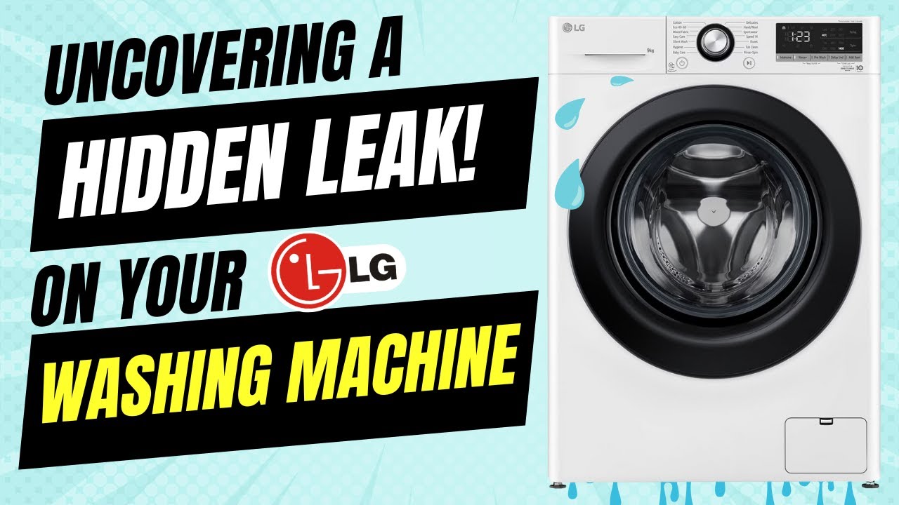 How to Solve AE Error on LG Washing Machine Leaking? | Washing Machine Leaking From Bottom!