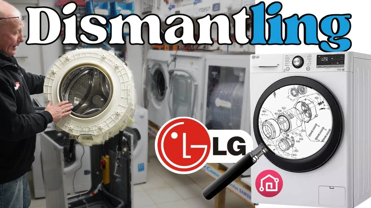How to Dismantle LG ThinQ Washing Machine? | Complete Guide To Taking It Apart (2020 Onwards)