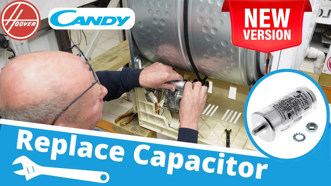 Hoover & Candy Tumble Dryer Capacitor Replacing | Tumble Dryer Not Turning