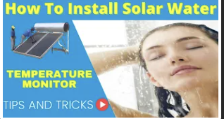How To Install Digital Thermostat Controller On Thermosolar Solar Water Heating?